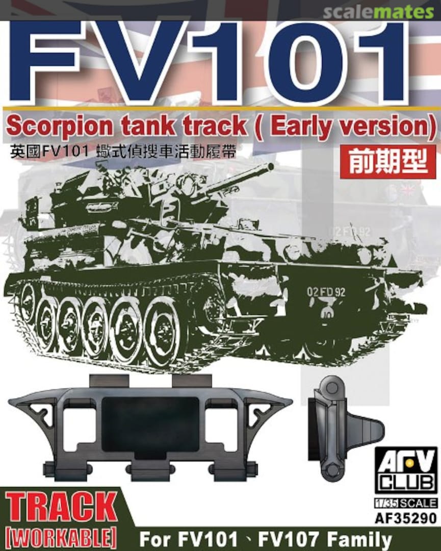 Boxart FV101 AF35290 AFV Club