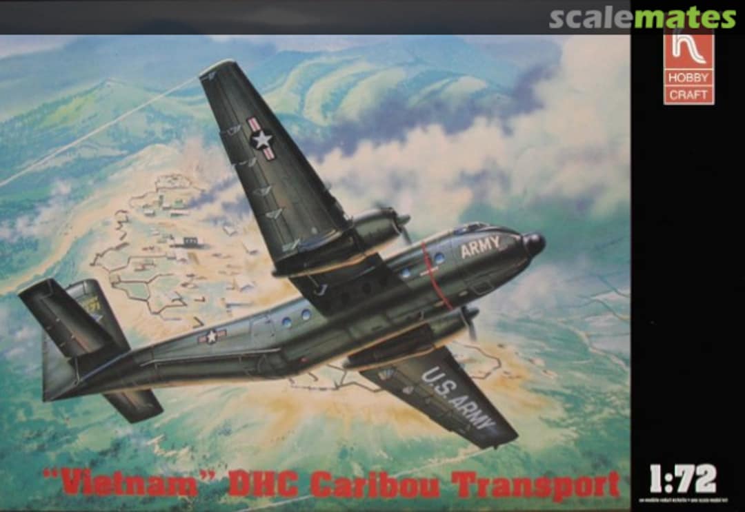 Boxart "Vietnam" DHC Caribou Transport HC1343 Hobbycraft