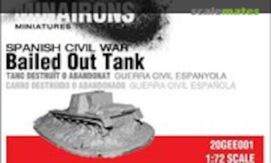 1:72 Bailed Out Tank (Minairons Miniatures 20GEE001)