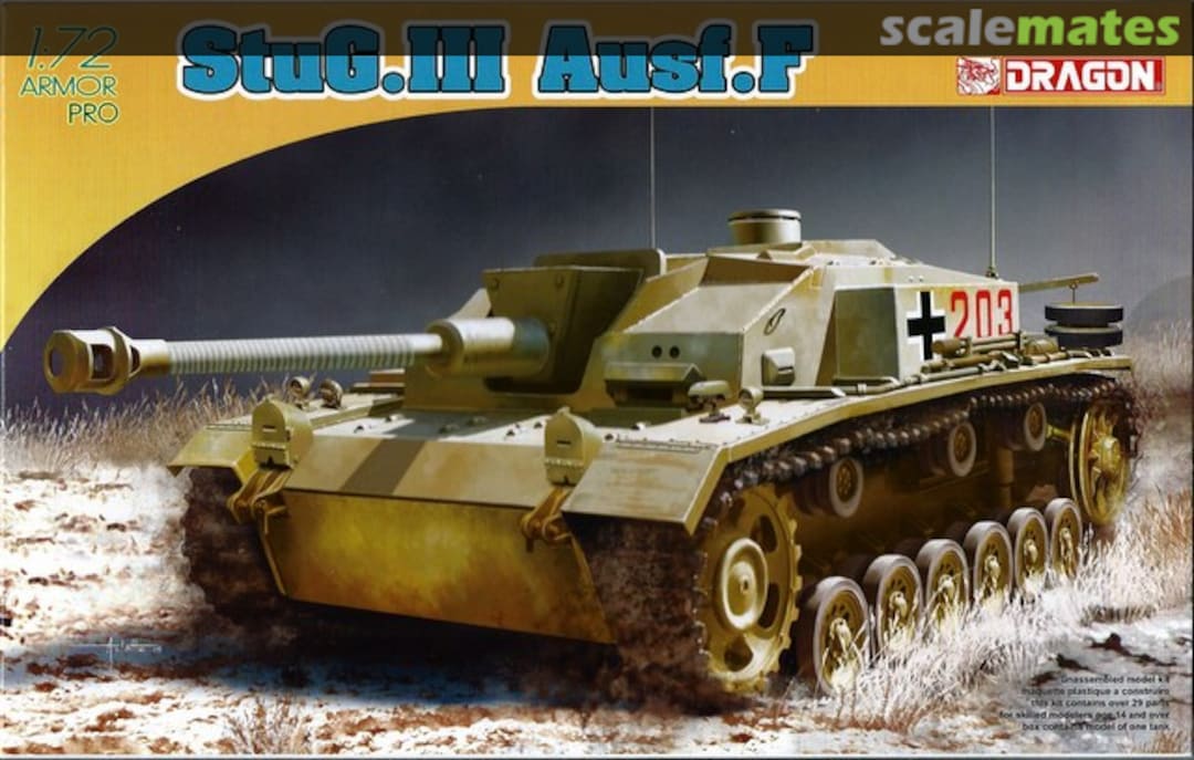 Boxart StuG. III Ausf. F 7286 Dragon