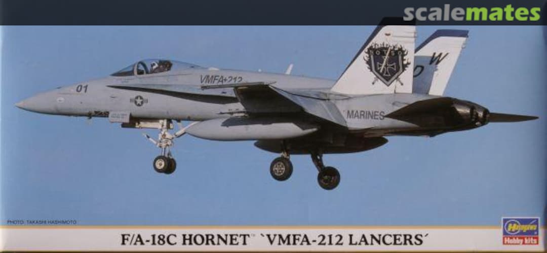 Boxart F/A-18C Hornet `VMFA-212 Lancers´ 00729 Hasegawa