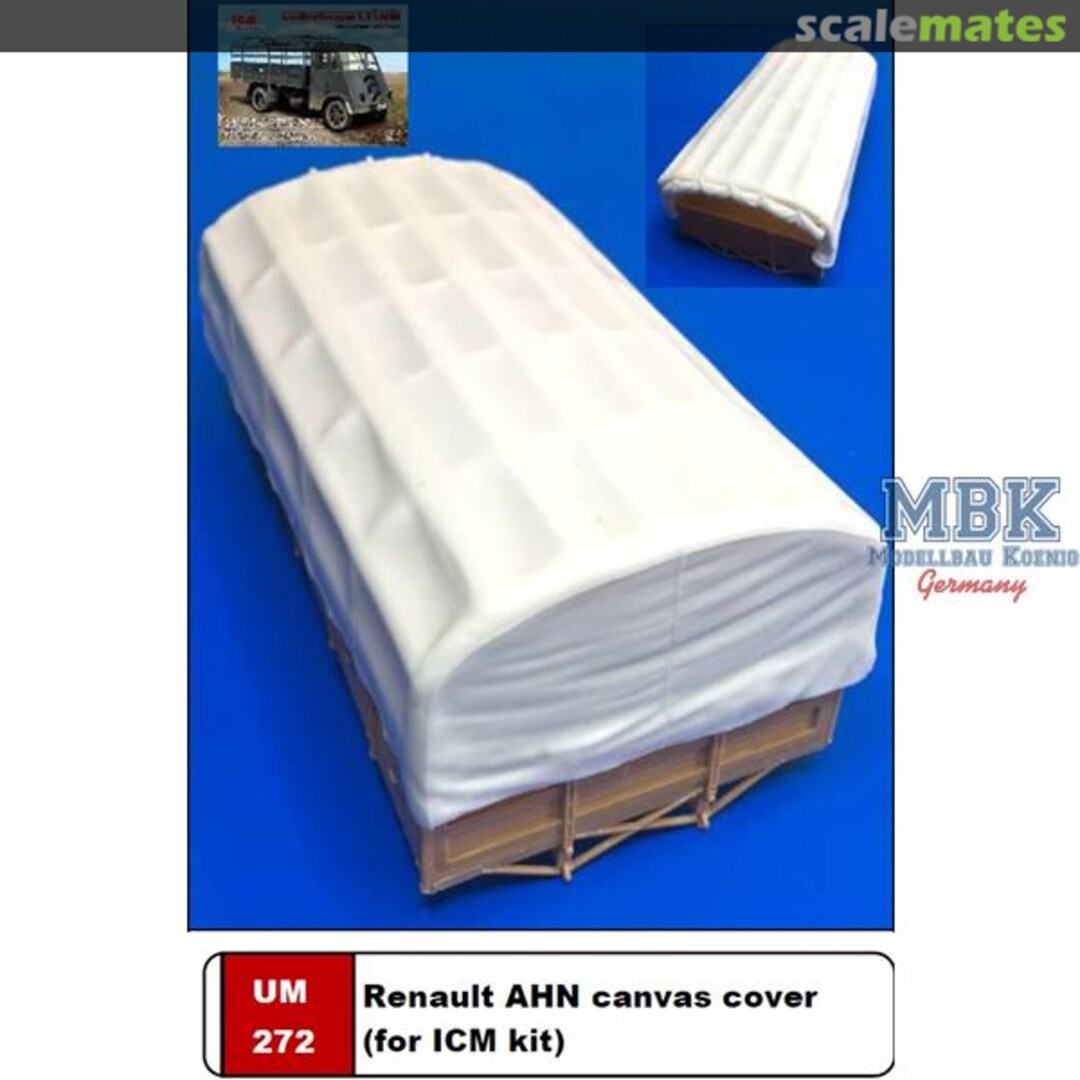 Boxart Canvas Cover for Renault AHN UM 272 U-Models