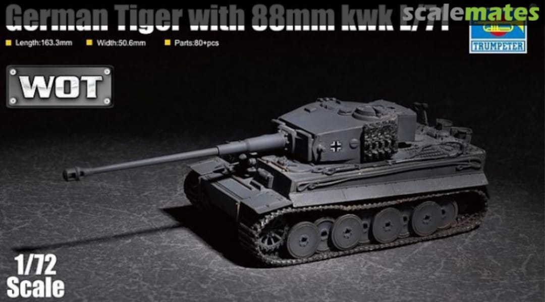 Boxart German Tiger 07164 Trumpeter