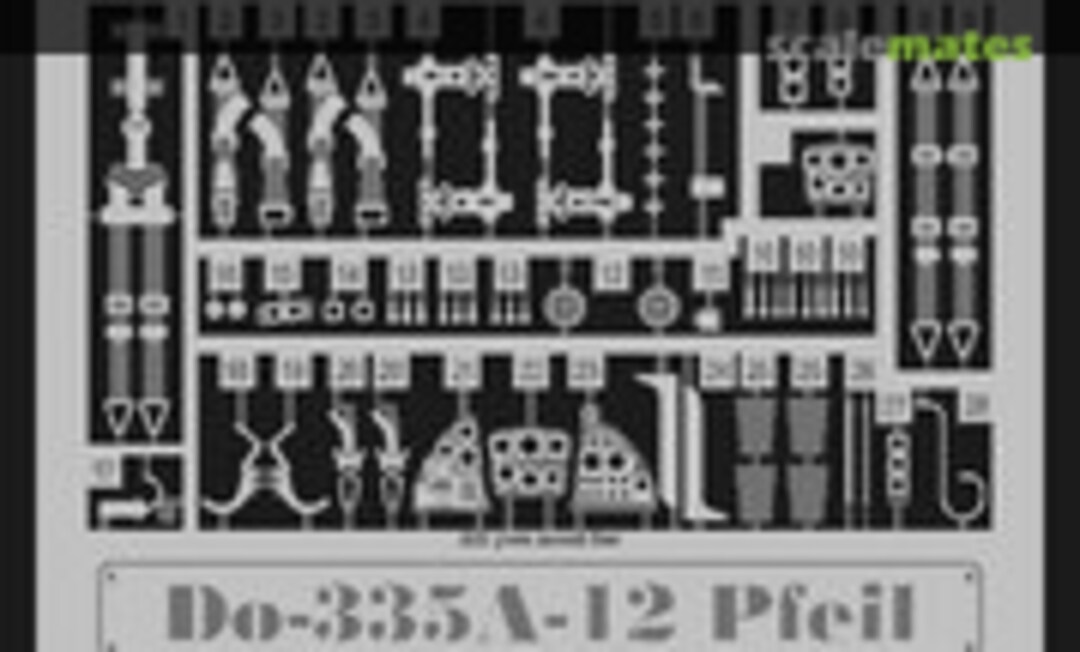 1:48 Dornier Do 335A-12 Pfeil - PE Detail Set (Eduard FE169)