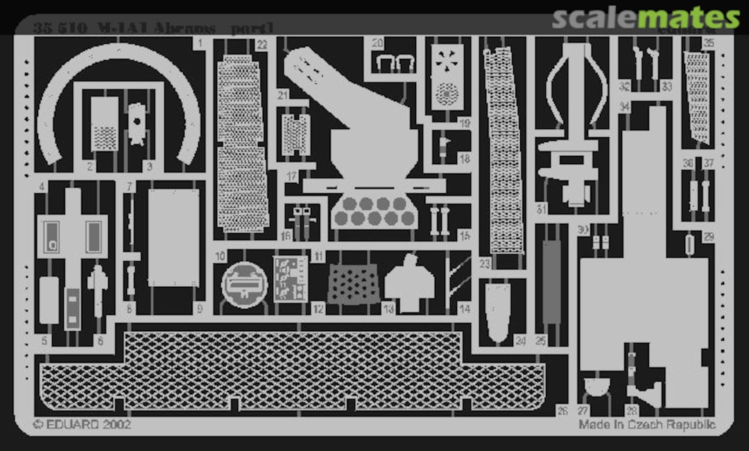 Boxart M-1A1 Abrams 35510 Eduard