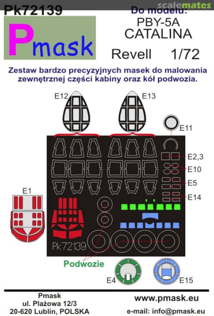Boxart PBY-5A Catalina PK72139 Pmask