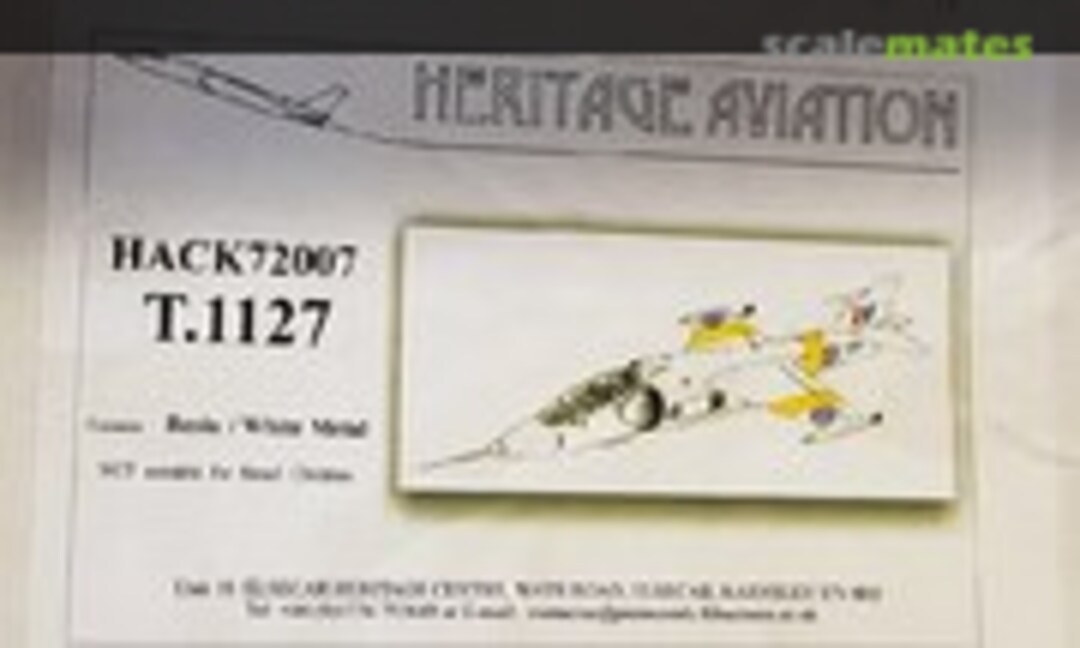 1:72 T.1127 (Heritage Aviation Models Hack72007)