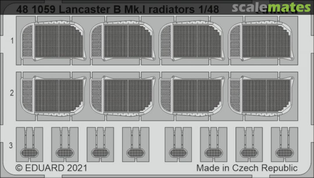 Boxart Lancaster B Mk.I radiators HKM 481059 Eduard