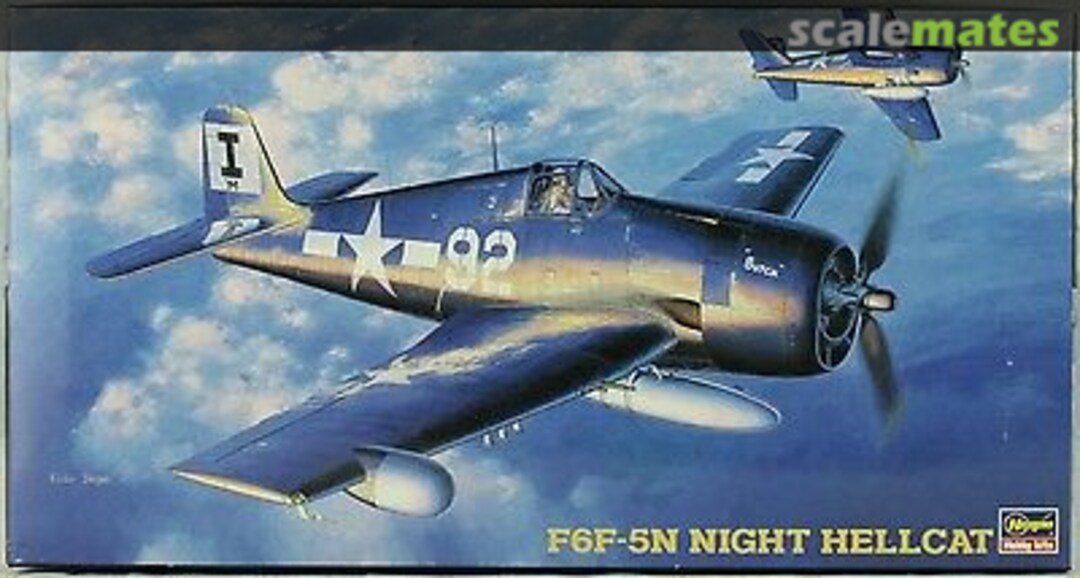 Boxart F6F-5N Night Hellcat 09259 Hasegawa