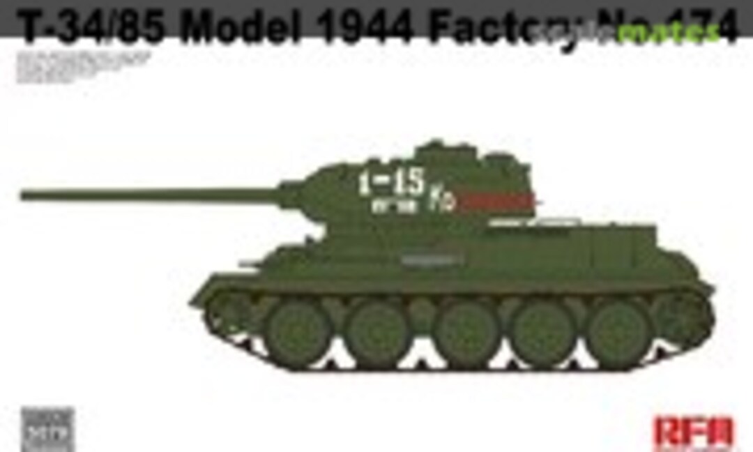 1:35 T-34/85 Model 1944 Factory No.174 (Rye Field Model RM-5079)