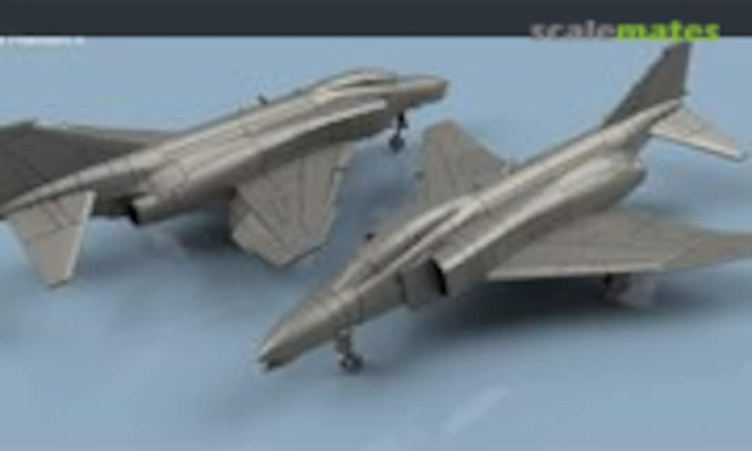 1:700 F-4 B Phantom II wings unfolded (5 planes) (L'Arsenal 3D700160)