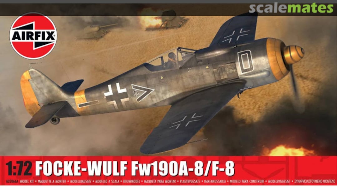 Boxart Focke-Wulf Fw190A-8/F-8 A02066A  Airfix