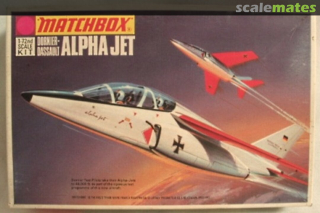 Boxart Dornier-Dassault Alpha Jet PK-5 Matchbox