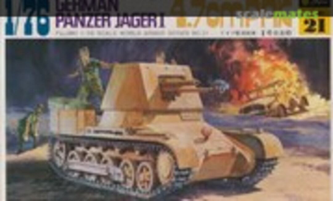 1:76 Panzer Jager I 4.7cm PAK (Fujimi WA21)