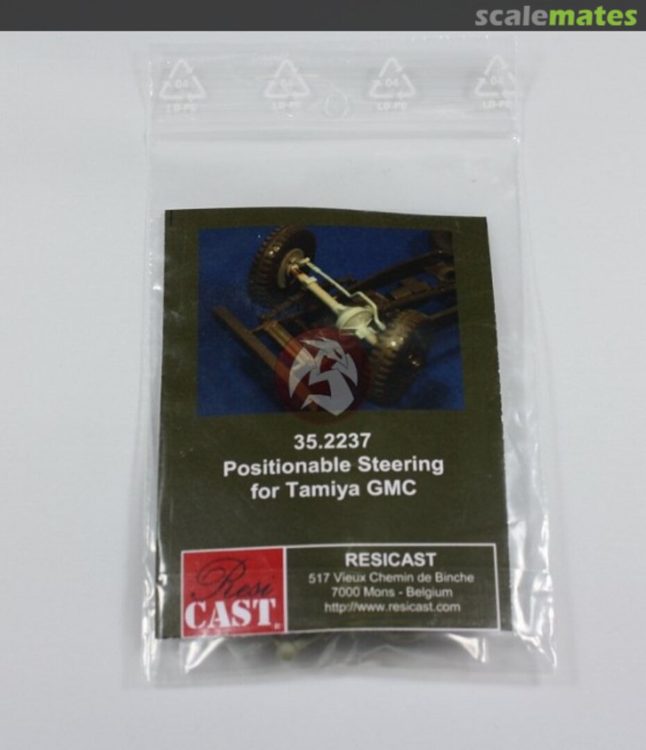 Boxart GMC Positionable Steering (for Tamiya) 35.2237 Resicast