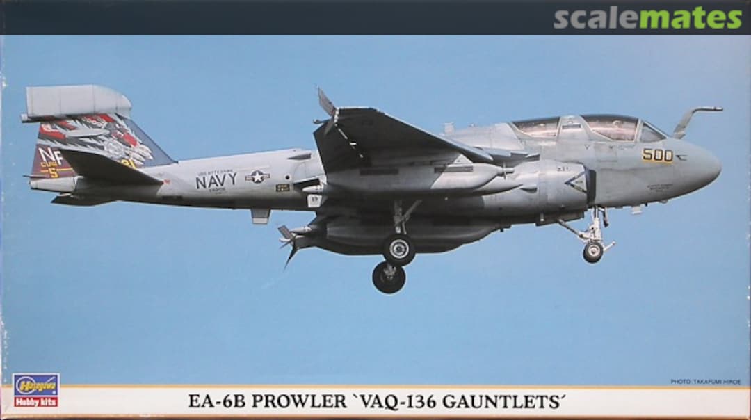 Boxart EA-6B Prowler `VAQ-136 Gauntlets´ 00738 Hasegawa