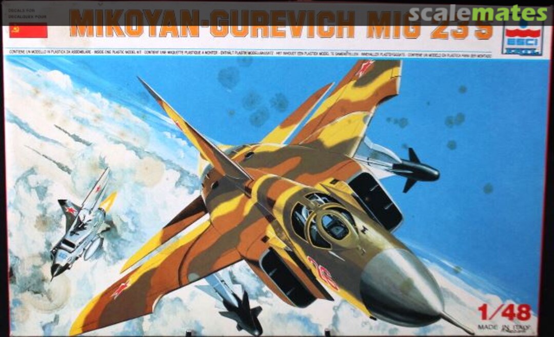 Boxart Mikoyan-Gurevich MiG 23 S 4022 ESCI/ERTL