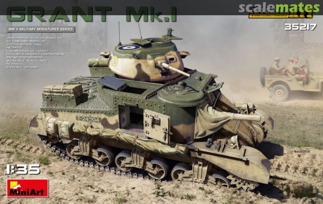 Boxart Grant Mk.I 35217 MiniArt