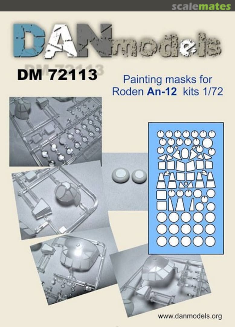 Boxart Painting mask for An-12 DM72113 DANmodels