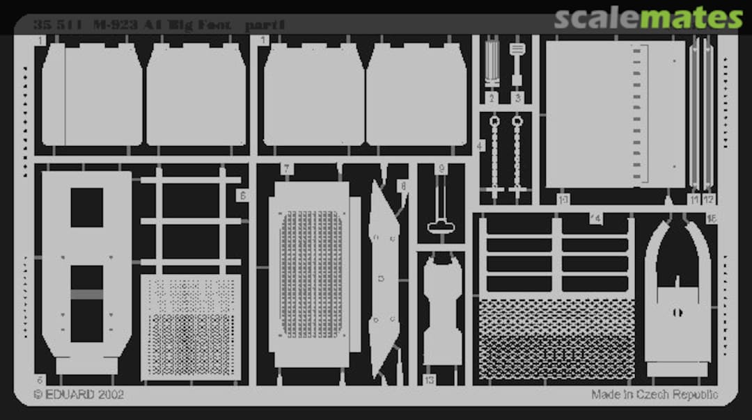 Boxart M923 A1 Big Foot 35511 Eduard