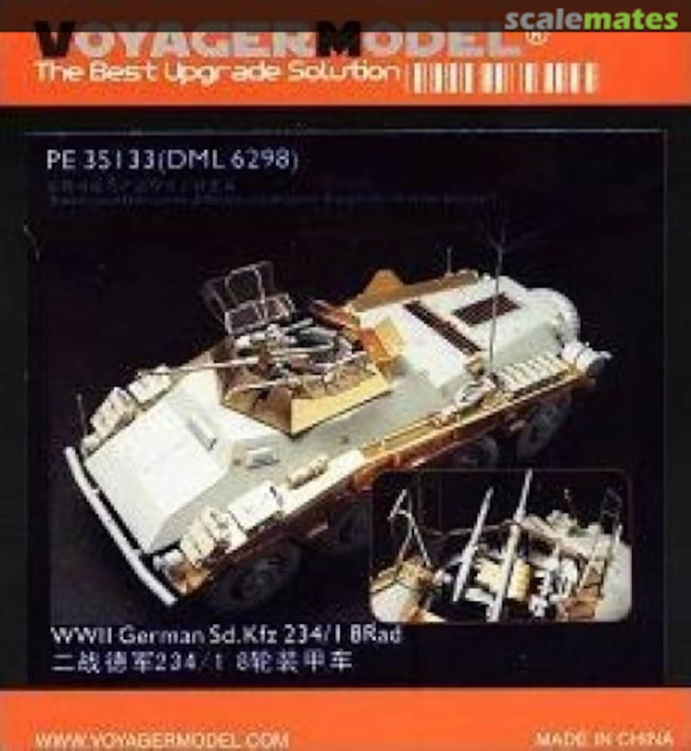 Boxart Sd.Kfz.234/1 Update Set PE35133 Voyager Model