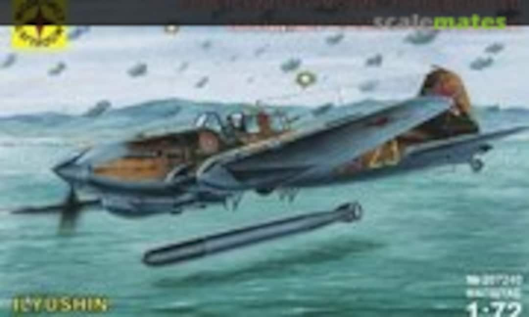 1:72 Ilyushin IL-2 torpedo bomber (Modelist 207240)