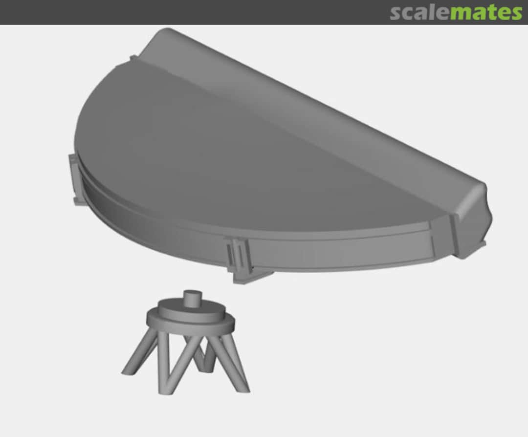 Boxart French Radar DRBV-50 - 3D printing (1 pc) 3D700287 L'Arsenal