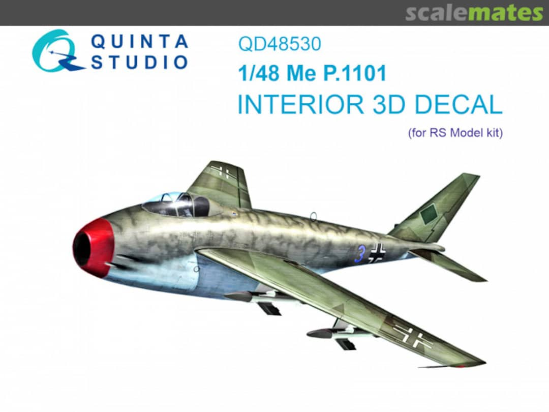 Boxart Me P.1101 interior 3D decals QD48530 Quinta Studio