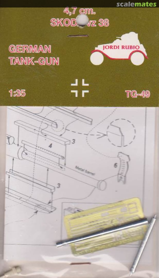 Boxart 4,7 cm. Skoda KPÚV vz 38 TG-49 Jordi Rubio