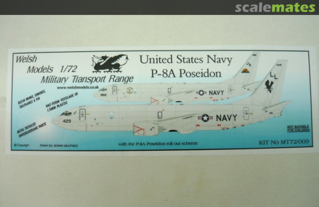 Boxart P-8A Poseidon MT72/009 Welsh Models