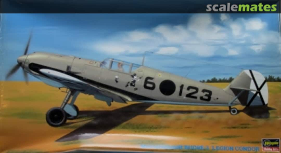 Boxart Messerschmitt Bf109E-3 'Legion Condor' 09269 Hasegawa