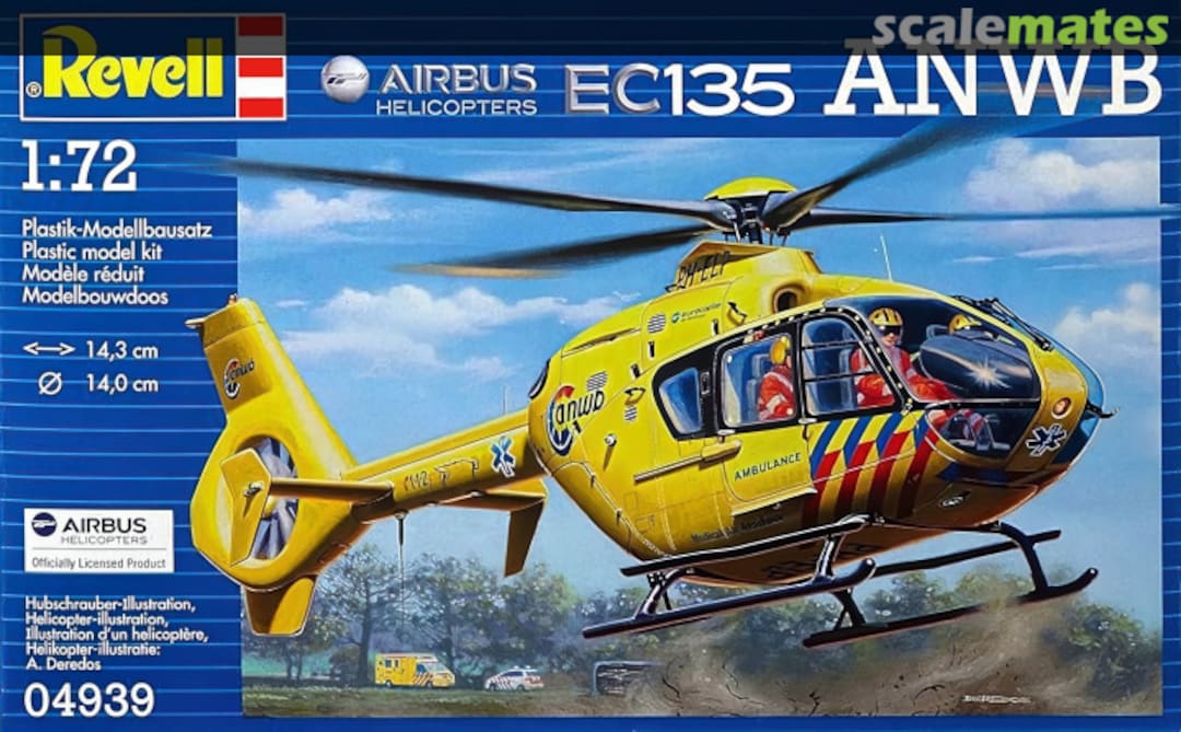 Boxart Airbus Helicopters EC135 ANWB 04939 Revell