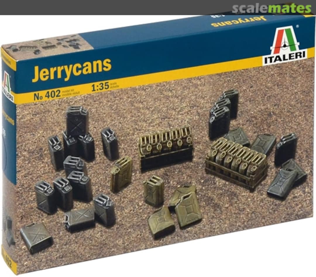 Boxart Jerrycans 402 Italeri