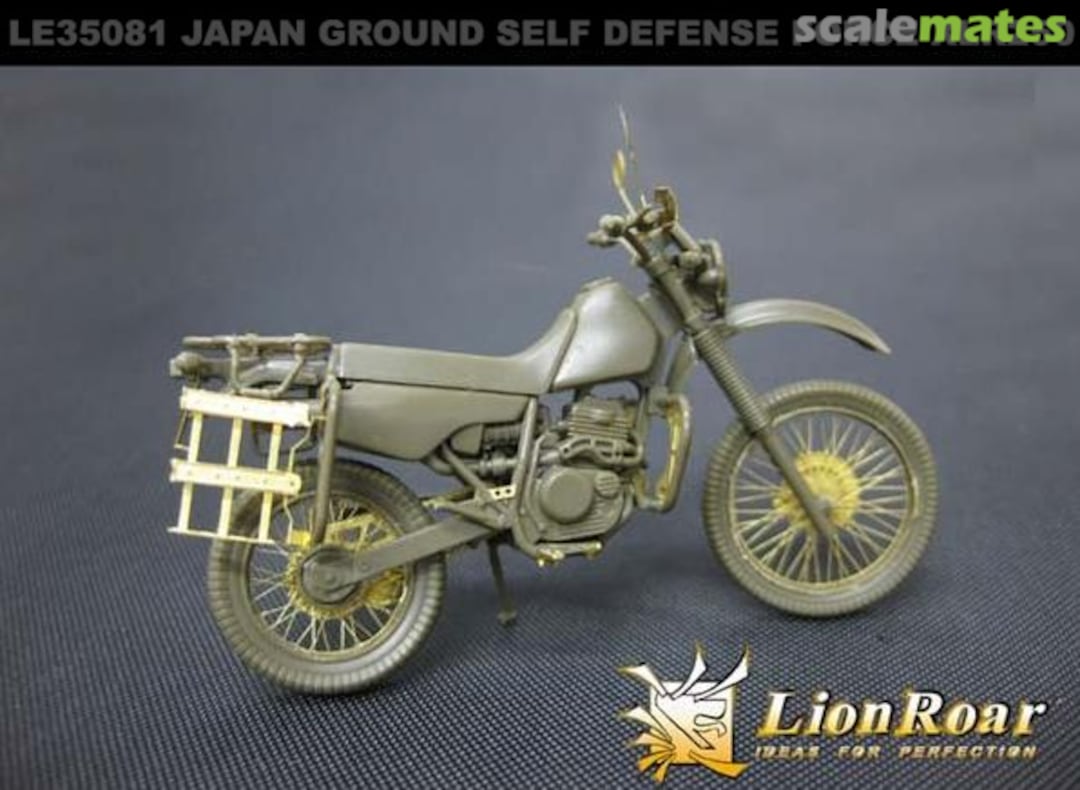 Boxart JGSDF XLR250 Motorcycle Detail Set LE35081 Lion Roar