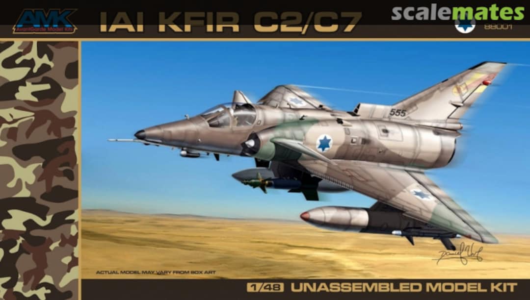 Boxart IAI Kfir C2/C7 88001 AvantGarde Model Kits