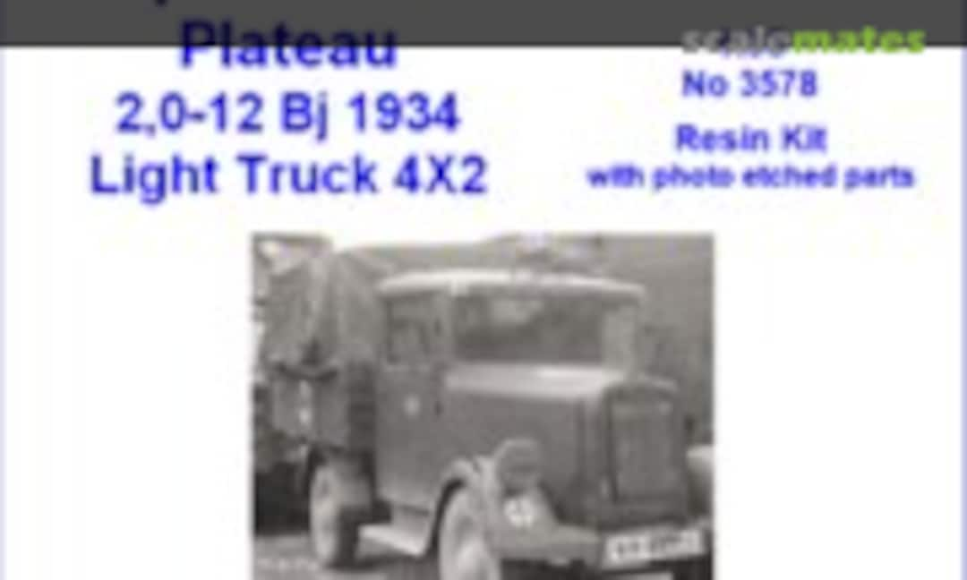 Opel Blitz 1 t Pritsche 2.0-12 Bj 1934 Light Truck 4x2 (Dnepro Model 3578)