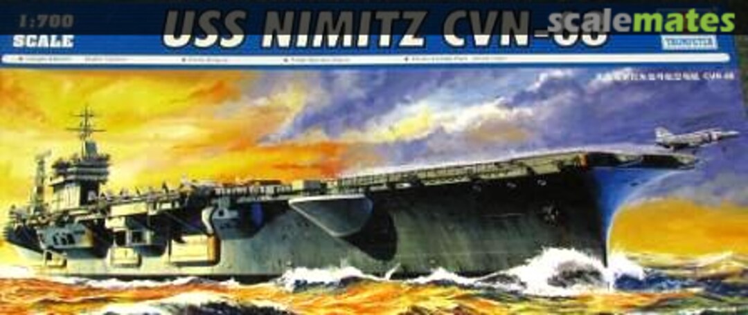 Boxart USS Nimitz CVN-68 05714 Trumpeter