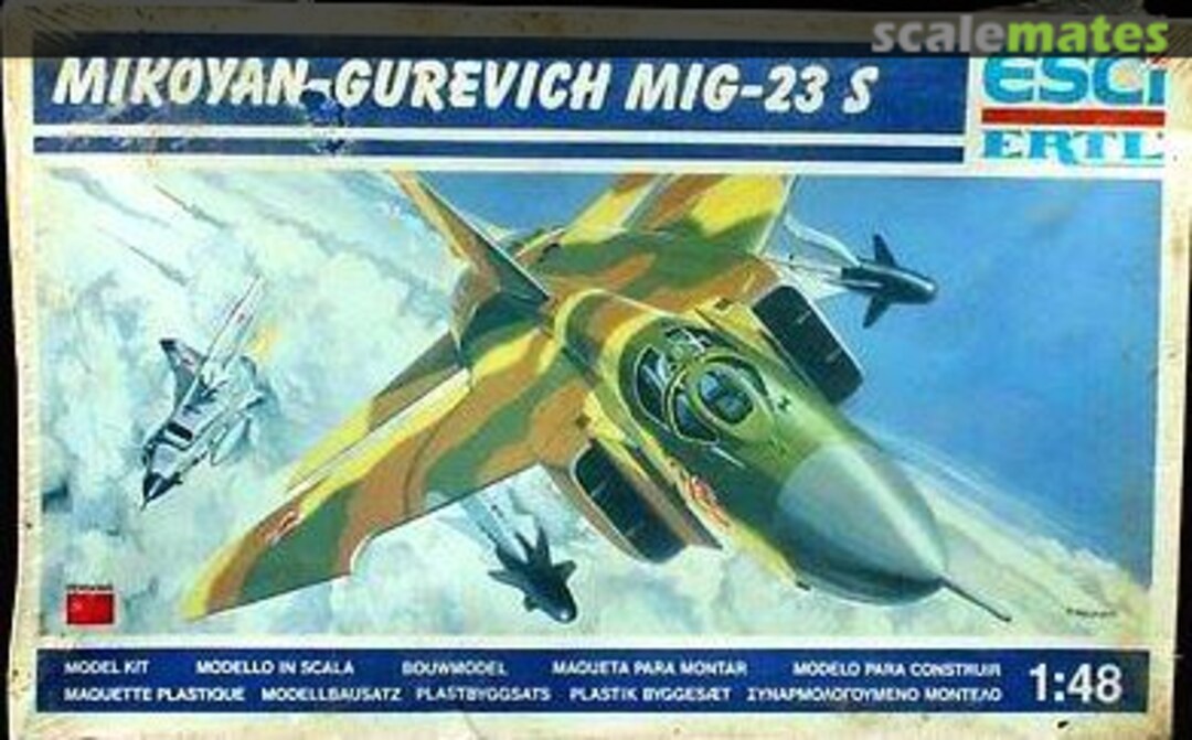 Boxart Mikoyan-Gurevich MiG-23 S 4022 ESCI/ERTL