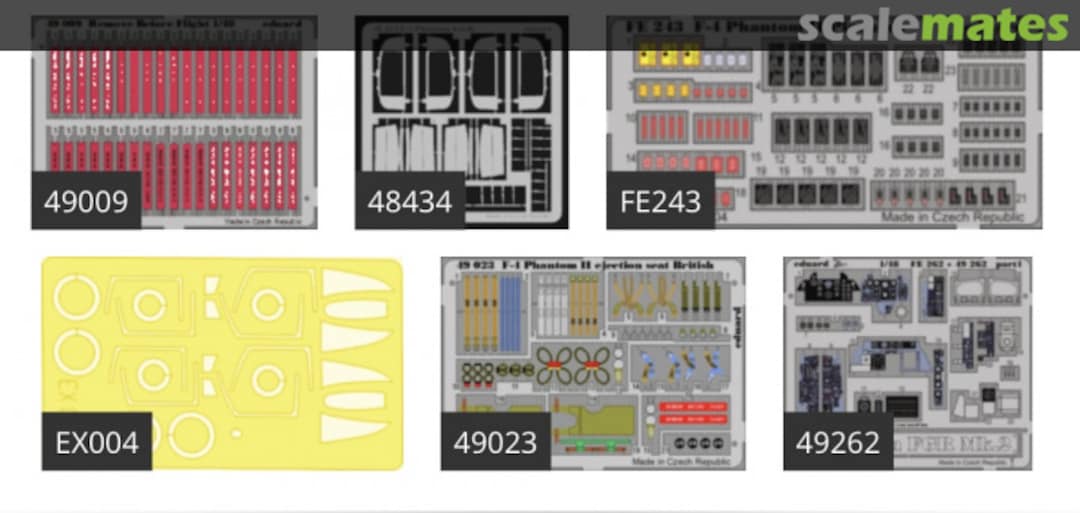 Contents Phantom FGR Mk.2 BIG4837 Eduard