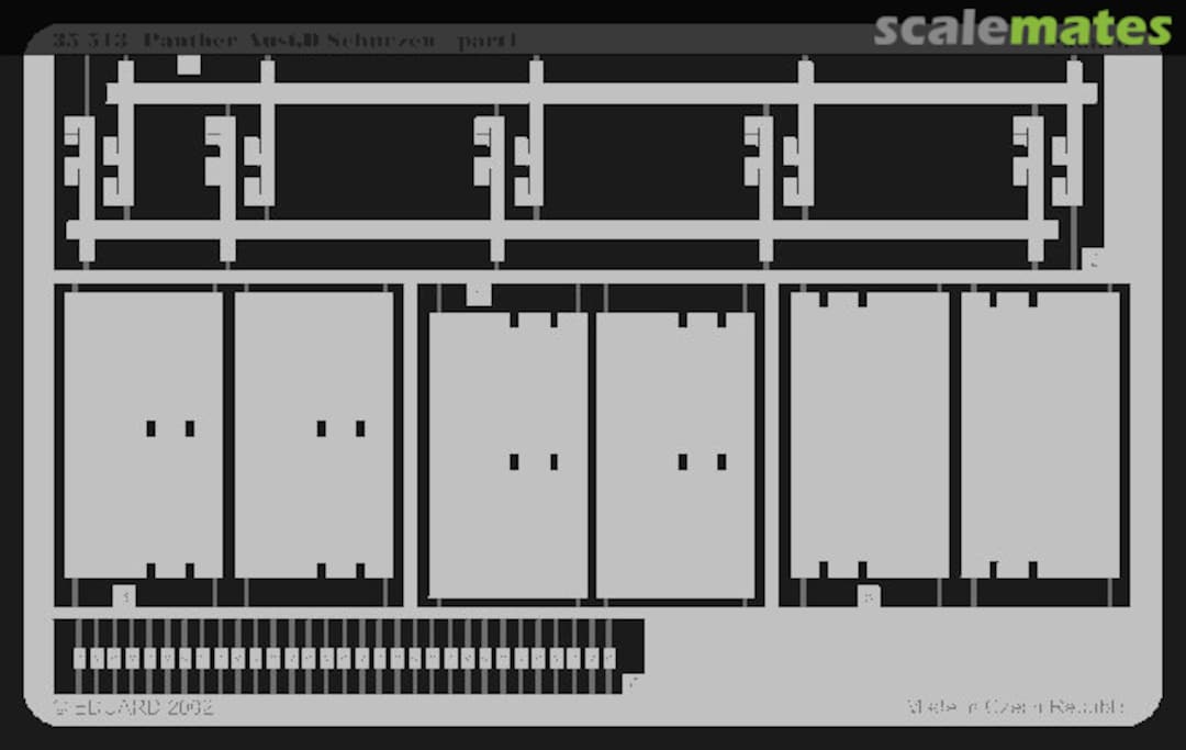 Boxart Schurzen Panther Ausf. D 35513 Eduard