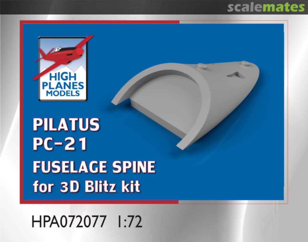 Boxart Pilatus PC-21 Fuselage Spine HPA072077 High Planes Models