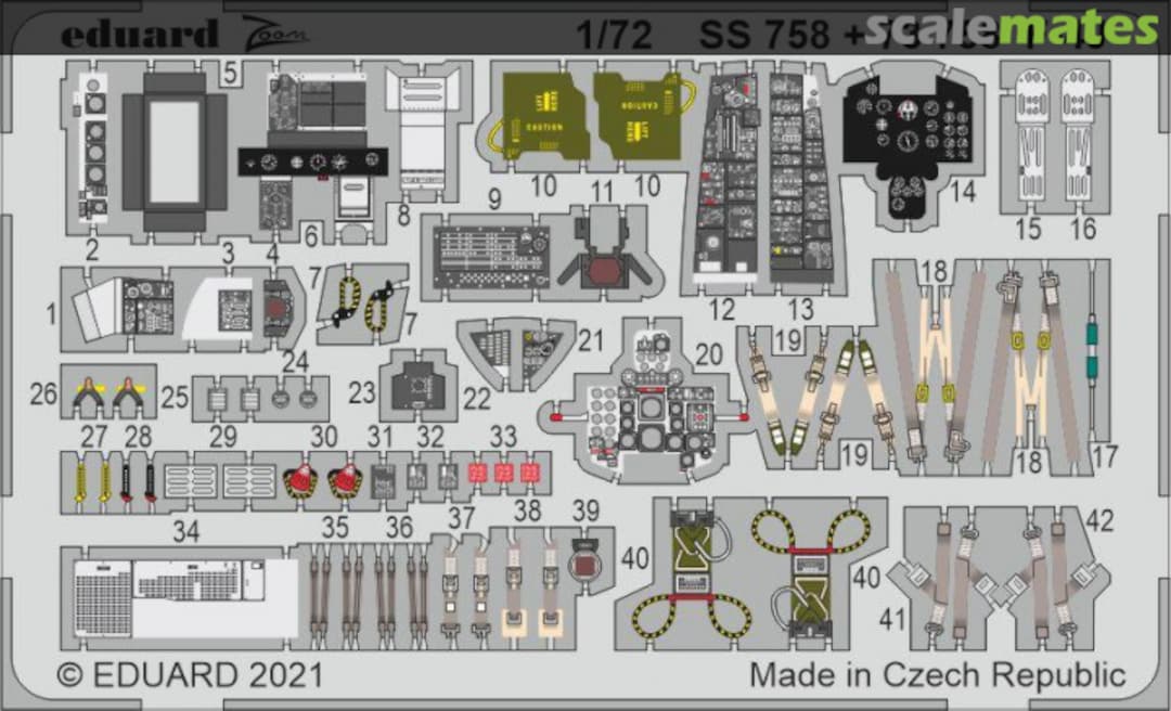 Boxart F-4J FINE MOLDS SS758 Eduard