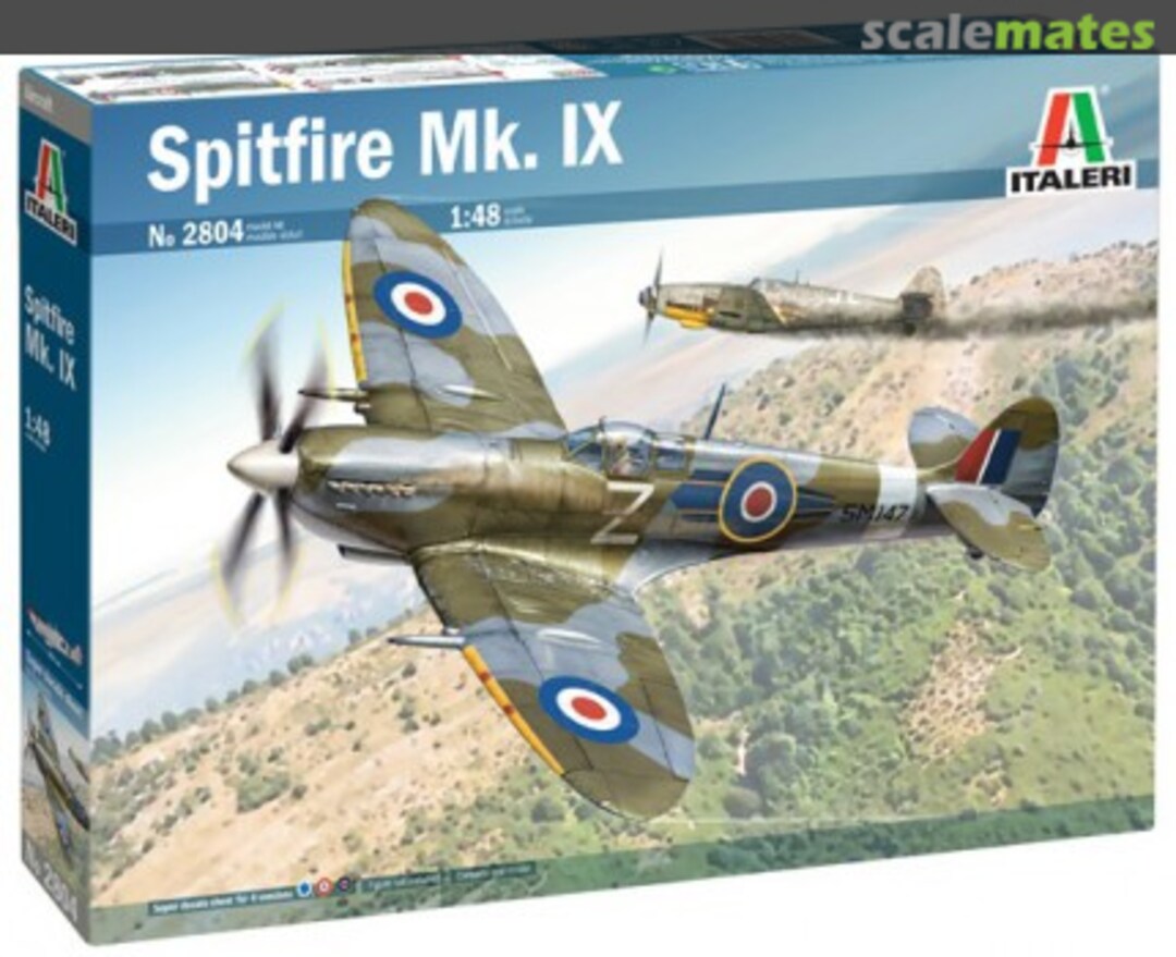 Boxart Spitfire Mk. IX 2804 Italeri