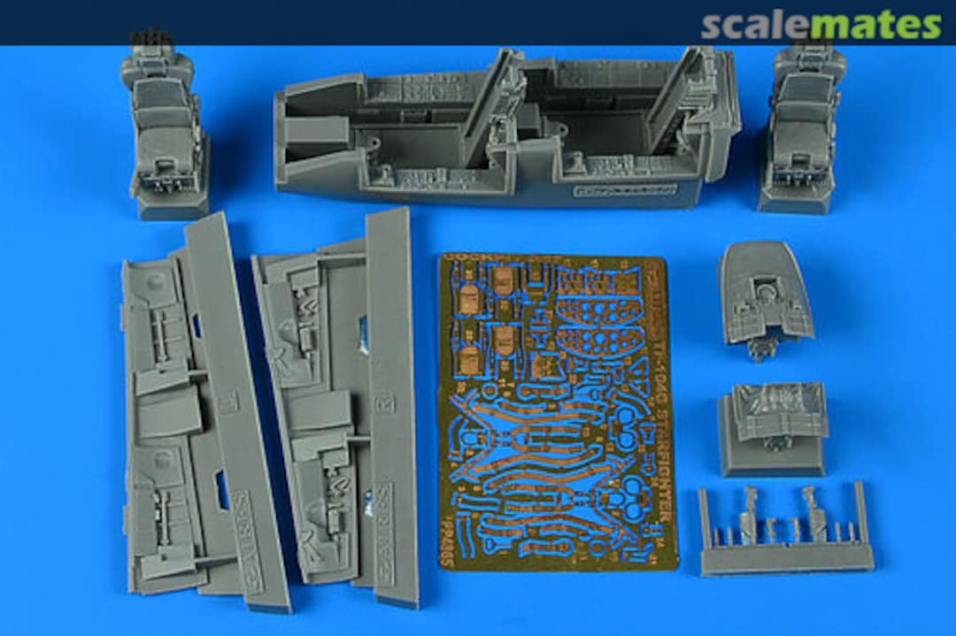 Boxart TF-104G Starfighter cockpit set 4865 Aires