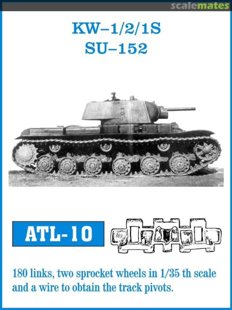 Boxart KW-1/2/1S, SU-152 ATL-10 Friulmodel