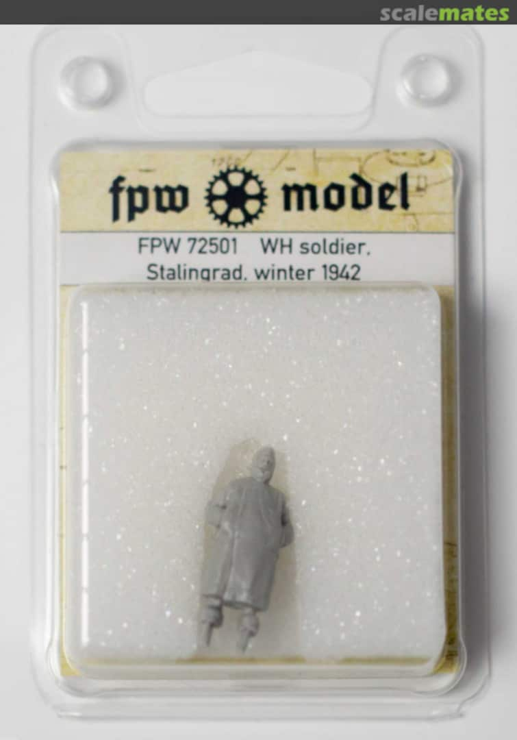 Boxart WH soldier, Stalingrad, winter 1942 72501 FPW Model