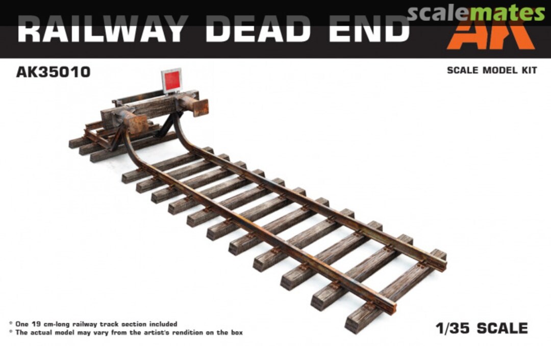 Boxart Railway Dead End AK35010 AK Interactive