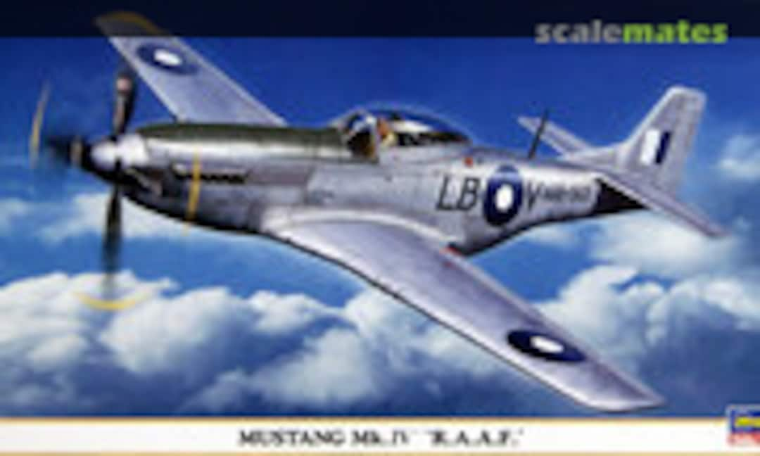 1:48 Mustang Mk.IV `R.A.A.F.´ (Hasegawa 09637)