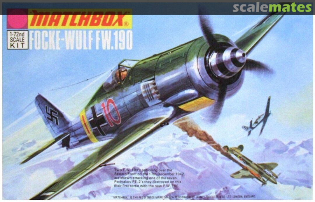 Boxart Focke-Wulf Fw.190 PK-6 Matchbox