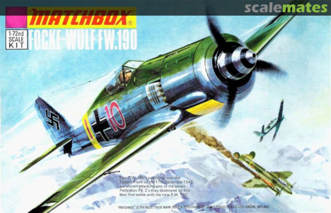 Boxart Focke-Wulf Fw.190 PK-6 Matchbox